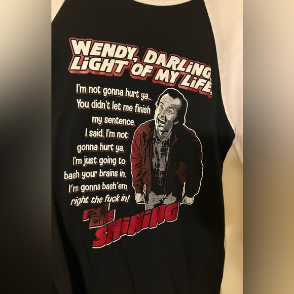 Limit addition The Shining baseball tee - Picture 1 of 3
